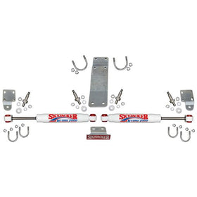 Skyjacker 2007-2017 Jeep Wrangler (JK) (Use w/ OEM Tie Rods) Dual Steering Damper Kit w/ Hydro 7000