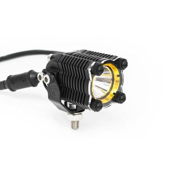 KC HiLiTES Shield for FLEX LED Single Light (Single) - Clear