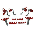 Moroso Ford Small Block Ignition Wire Loom Kit - 7-9mm - Red-1