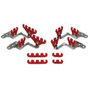 Moroso Chevrolet Small Block Ignition Wire Loom Kit - Centerbolt - 7-9mm - Red-1