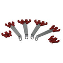 Moroso Universal Ignition Wire Loom Kit - 7-9mm - Red-1