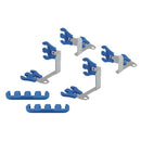 Moroso Chevrolet Small Block Show Car Ignition Wire Loom Kit - 7-9mm - Blue-1