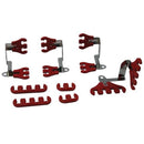 Moroso Chevrolet Small Block Ignition Super Look Wire Kit - 7-9mm - Red-1