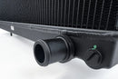 R32 Skyline GT-R/GTS Full Billet Aluminum High-Performance Radiator - Black-5