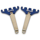 Moroso Chevrolet Small Block 4-Hole Ignition Wire Loom Kit - 7-9mm - Blue-1