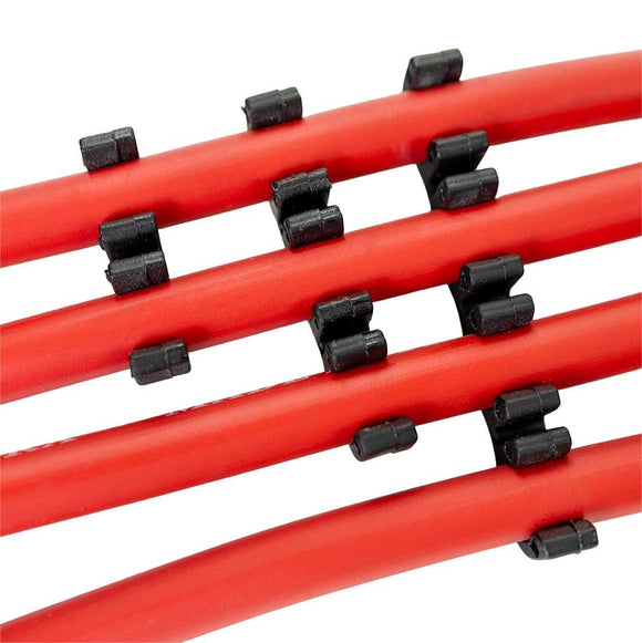 WIRE SEPARATOR, 4 HOLE, BLACK, NO LOGO