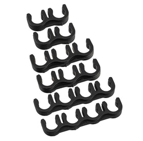 WIRE SEPARATOR KIT, BLACK, NO LOGO 2 HOLE, 3 HOLE, 4 HOLE 2 EACH