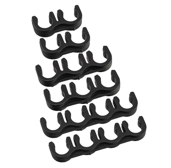 WIRE SEPARATOR KIT, BLACK, NO LOGO 2 HOLE, 3 HOLE, 4 HOLE 2 EACH