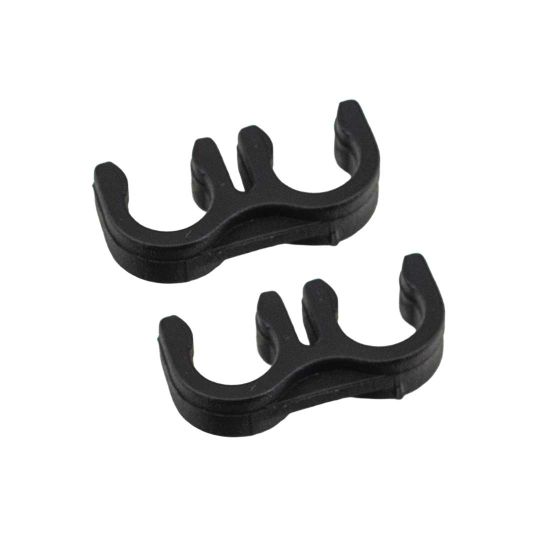 WIRE SEPARATOR, 2 HOLE, BLACK, NO LOGO