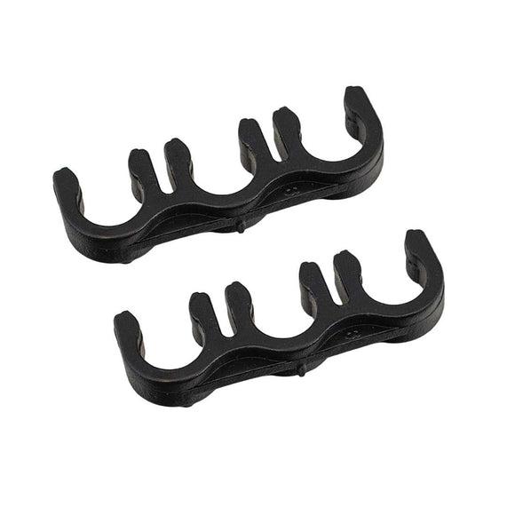 WIRE SEPARATOR, 3 HOLE, BLACK, NO LOGO