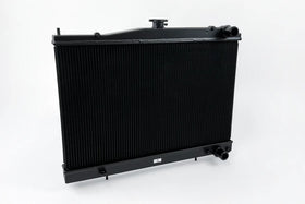 R33 Skyline GT-R/GTS Full Billet Aluminum High-Performance Radiator - Black - 0