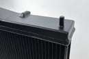 R33 Skyline GT-R/GTS Full Billet Aluminum High-Performance Radiator - Black-6