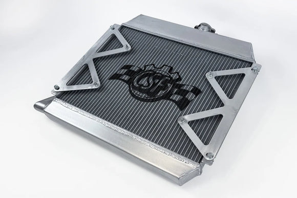 BMW 2002 / 1602 High-Performance All-Aluminum Radiator - Silver
