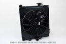 Evo 7/8/9 High-Performance All-Aluminum Half Radiator - Black-6