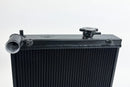 Evo 7/8/9 High-Performance All-Aluminum Half Radiator - Black-5