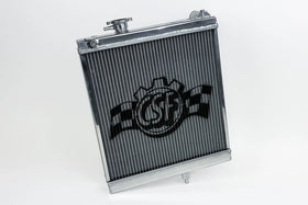 Evo 7/8/9 High-Performance All-Aluminum Half Radiator - Silver - 0