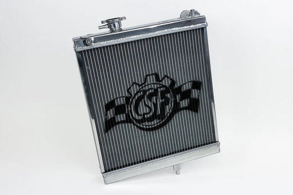Evo 7/8/9 High-Performance All-Aluminum Half Radiator - Silver