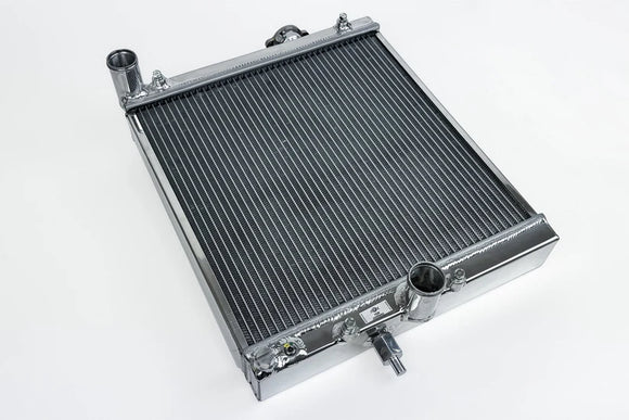 Evo 7/8/9 High-Performance All-Aluminum Half Radiator - Silver