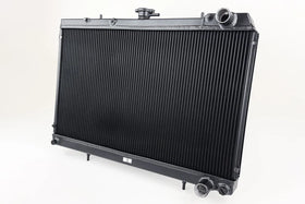 R32 Skyline GT-R/GTS High-Performance All-Aluminum Radiator - Black - 0