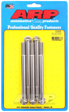 3/8-24 X 5.000 SS 3/8 HEX 5PK