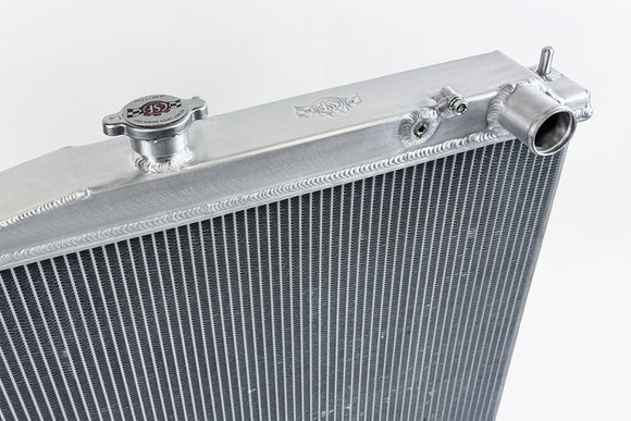 R33 Skyline GT-R/GTS High-Performance All-Aluminum Radiator - Silver
