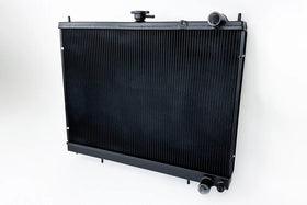 R34 Skyline GT-R/GTS High-Performance All-Aluminum Radiator - Black - 0