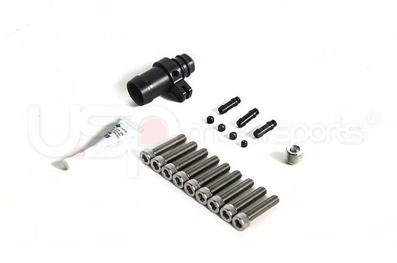 Spulen 2.0TSI Billet Spherical Catch Can Kit - V2 (Black)