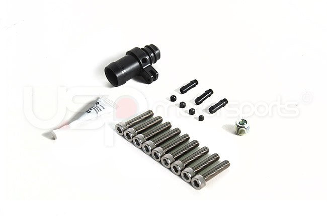 Spulen 2.0TSI Billet Spherical Catch Can Kit - V2 (Black)