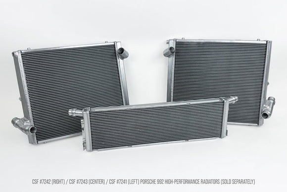 Porsche 992 911 High-Performance All-Aluminum Radiator (Center)