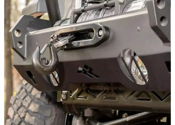 Rugged Ridge HD Bumper Full Width Front 07-18 Jeep Wrangler JK 18-20 Jeep Wrangler JL 2020 JT