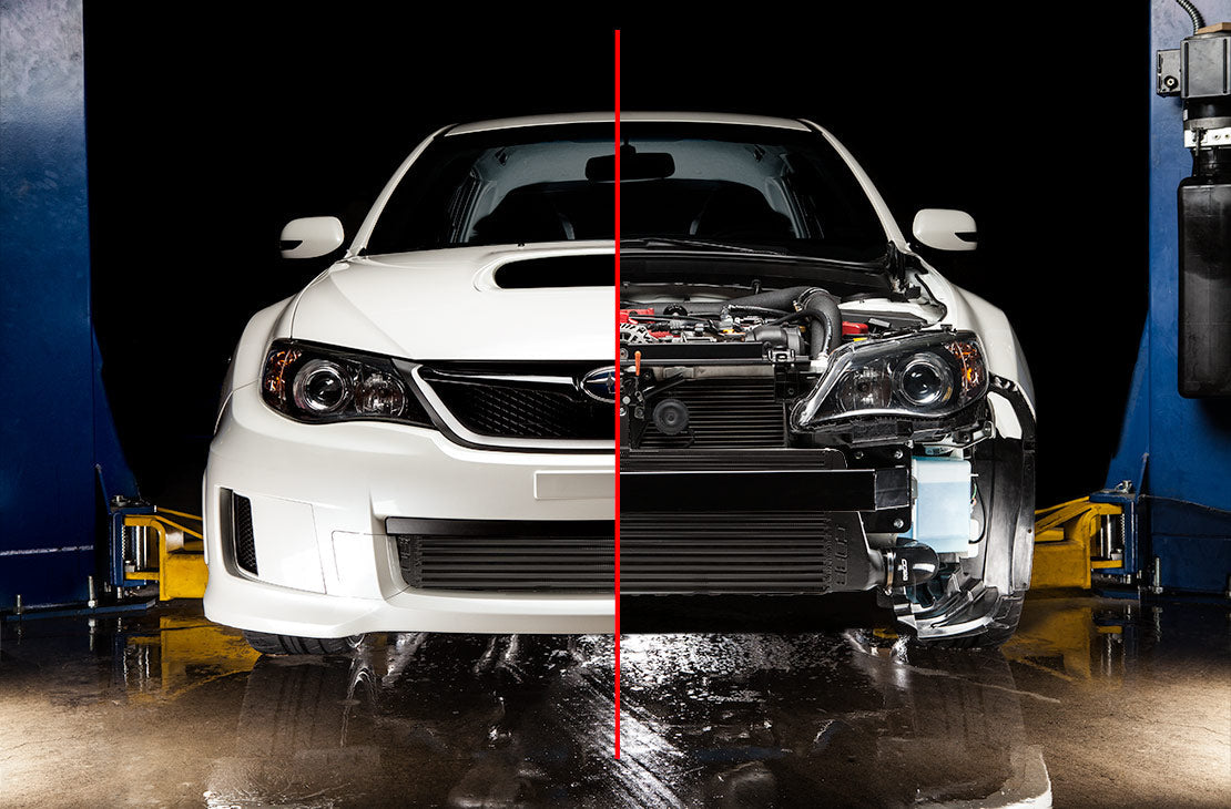 Subaru Front Mount Intercooler Core Black STI / WRX 2011-2014 - 0