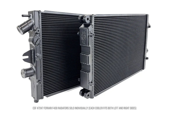 Ferrari F430 High-Performance All-Aluminum Radiator (Fits Left & Right)