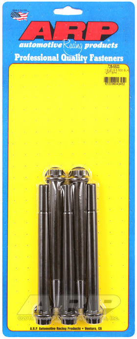 1/2-20 X 5.500 BLK 12PT 5PK