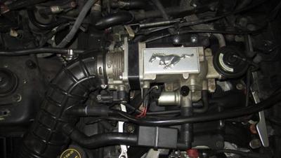 Volant 99-04 Ford Mustang GT 4.6L V8 Vortice Throttle Body Spacer - 0