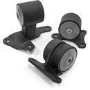 Innovative 90-93 Accord H/F Series Black Steel Mounts 95A Bushings (Auto to Manual)-1