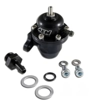 AEM 98-99 Acura CL / 00-05 S2000 / 98-02 Accord / 96-00 Civic Black Adjustable Fuel Pressure Regulat