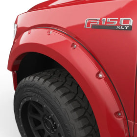 EGR 2018 Ford F150 Bolt-On Look Color Match Fender Flares - Set - Race Red - 0