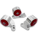 Innovative 88-91 Civic D-Series Silver Aluminum Mounts 85A Bushings (Cable)-1