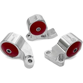 Innovative 88-91 Civic D-Series Silver Aluminum Mounts 85A Bushings (Cable)