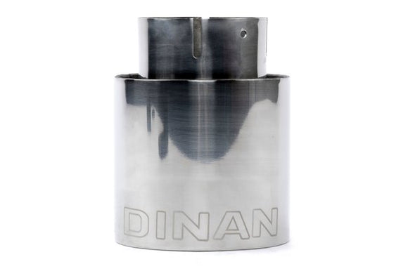 Dinan Double-Walled 4" Clamp-On Exhaust Tip (Polished)