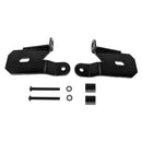 KC HiLiTES 18-19 Jeep Wrangler JL A-Pillar Light Mount Bracket Set (Pair) - Black-1