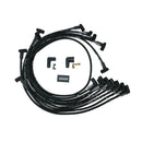 Moroso Chevrolet Small Block (Non-Raised Cam) Ignition Wire Set - Ultra 40 - Unsleeved - Black-1