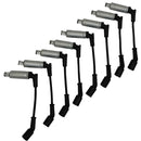 Moroso GM LS Ignition Wire Set - Ultra 40 - Unsleeved - Coil-On - Alum Shielded - 9.75in Wire - Blk-1