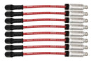 WIRE SET RED 8.5MM ULTRA 40 LS 11in. LONG W ALUM. HEATSHIELD-1