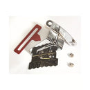 Mr. Gasket Timing Tab With Adjustable Pointer - Chrome Chevrolet Small Block with 8 Inch Balancer-1