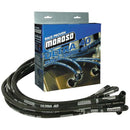 Moroso Chevrolet Small Block Ignition Wire Set - Ultra 40 - Sleeved - Non-HEI - 90 Degree - Black-1