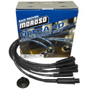 Moroso Universal/Mopar/Chrysler (w/Hemi Heads) Ignition Wire Set - Ultra 40 - Black-1