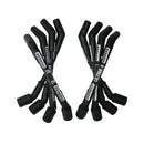 Moroso GM LS Ultra 40 Custom Fit  Sleeved Ignition Wire Set 8in 135 Deg Boots - Black-1