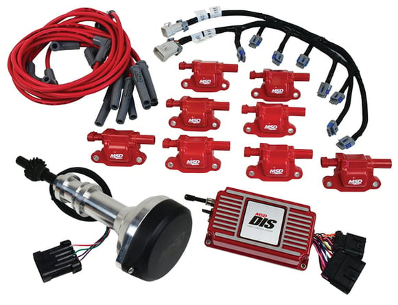 MSD DIS Kit Small Block Ford. 351W. Red