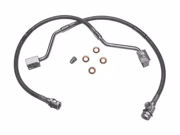 Superlift 90-96 Ford F-150/Bronco w/ 4-6in Lift Kit (Pair) Bullet Proof Brake Hoses